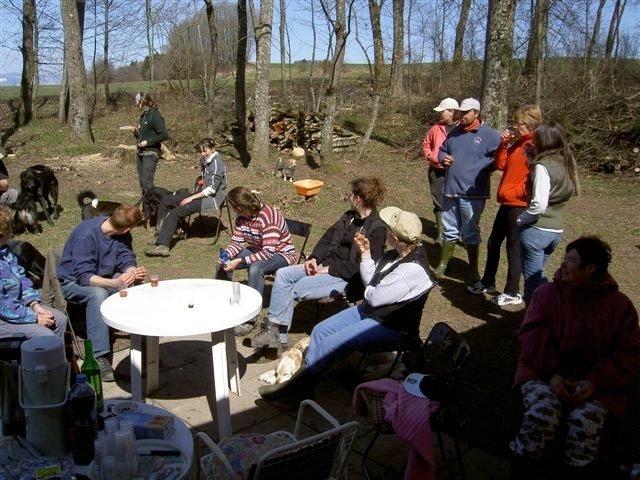 Entretien terrain & cabane 2008